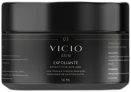 Exfoliante facial VICIO Skin, paso 3 de la rutina