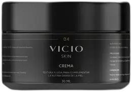 Crema facial VICIO Skin, paso 4 de la rutina